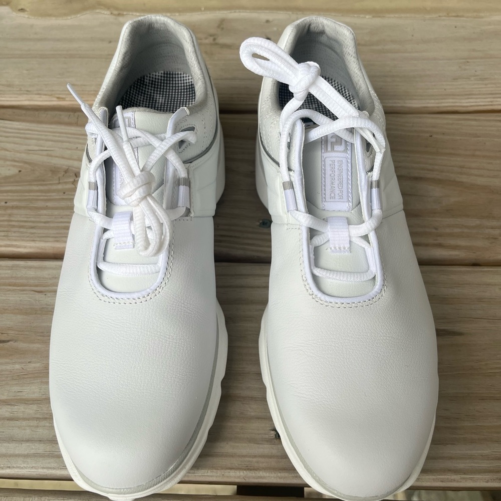 FootJoy White Golf Shoes